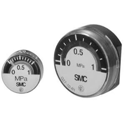 SMC R 1/8 Digital Pressure Gauge 1mPa Panel 26mm Outside Diameter [G27-20-01]; 456-754