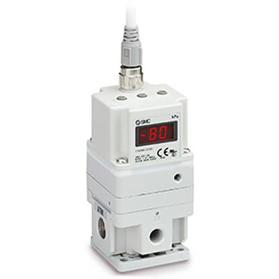 SMC G 1/4 port Vacuum Regulator, -80kPa to -1.3kPa [ITV2090-31F2BN5]; 456-794