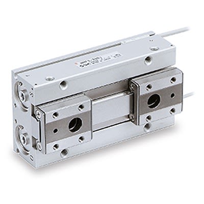SMC 2 Finger Double Action Pneumatic Gripper, MHF2-12D2, Low Profile Gripping Type [MHF2-12D2]; 456-907