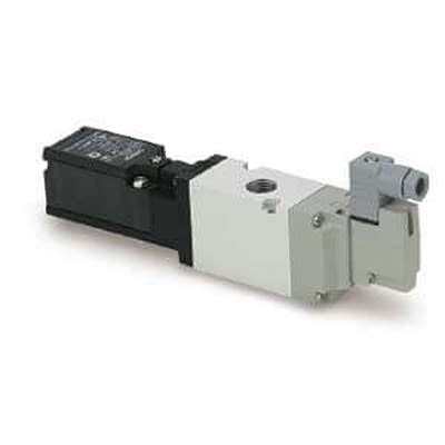 SMC Air Pneumatic Solenoid Valve - Solenoid G 3/8 VP500 Series 24V dc [VP542-5YZ1-03F-M-X536]; 457-004