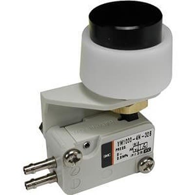SMC Toggle Lever Air Operated Mechanical Valve VM1000 Series, 2.5mm, VM1010-4NU-08 [VM1010-4NU-08]; 457-113