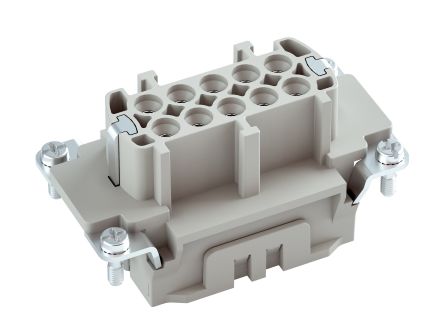 RS PRO Heavy Duty Power Connector, 16A, Female, 11 Contacts [0]; 457-200