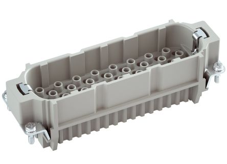 RS PRO Heavy Duty Power Connector, 10A, Male, 64 Contacts [0]; 457-205