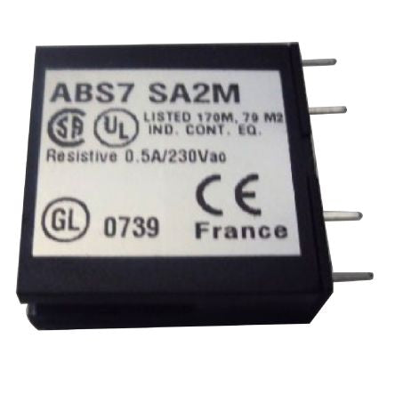 Schneider Electric Telefast Series Relay for Use with ABS Series, Relay, 240 V [ABS7SA2M]; 458-841