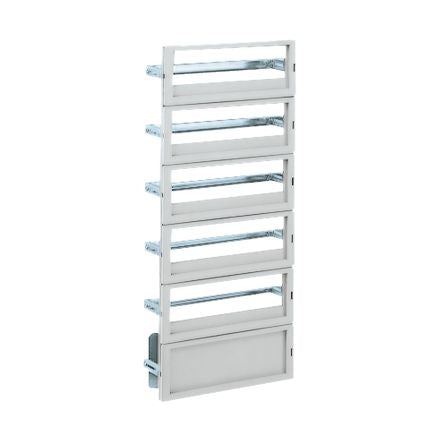 Schneider Electric PanelSeT Series RAL 7035 Galvanised Steel Chassis, 1500mm H, 500mm W For Use With Thalassa Thalassa [NSYDLP152G]; 458-898