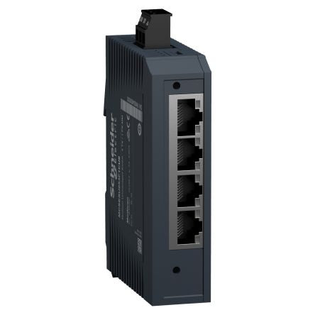 Schneider Electric MCSESU053F1CU0, Unmanaged 5 Port Network Switch [MCSESU053F1CU0]; 458-905