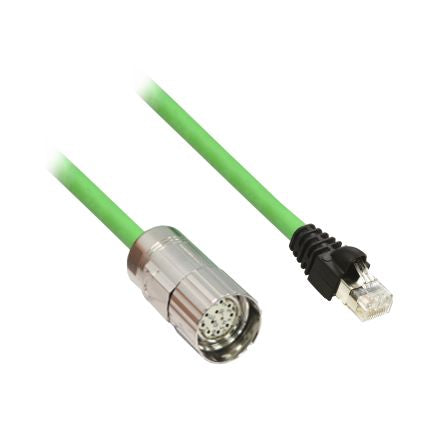 Schneider Electric Lexium Series Motor Management System for Use with Lexium 52, Lexium 62, 10m Length [VW3E2094R100]; 458-914