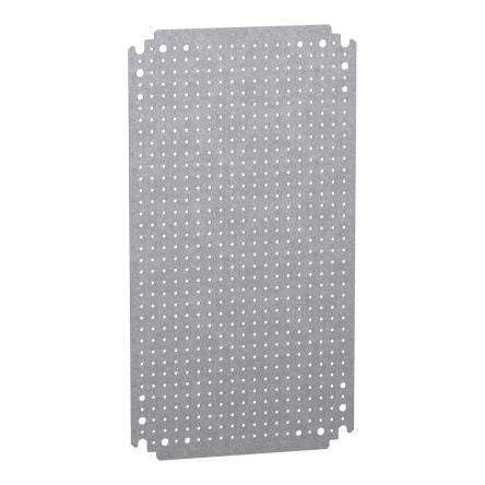 Schneider Electric PanelSeT Series Galvanised Steel Mounting Plate, 450mm H, 250mm W for Use with Thalassa Thalassa PLM [NSYMF53]; 458-930