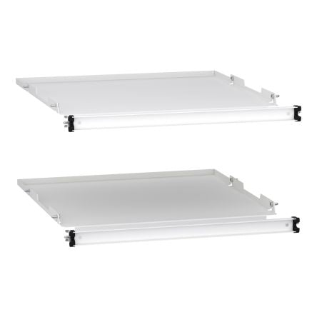 Schneider Electric PanelSeT SFN Accessoires Series Galvanised Steel Mounting Frame, 600mm W for Use with Motor Control [NSYMTRN65]; 458-931