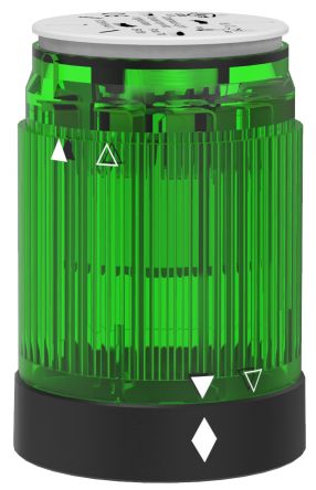 Pfannenberg BR 50 Series Green Flashing Effect Signal Tower for Use with PY X-L-15, 230 V ac, LED Bulb, AC, IP54 [28250071060]; 460-290