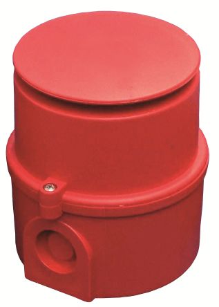Pfannenberg IS-mA1 Series Surface Mount Electronic Sounder, 24 V dc, 103dB at 1 m, IP65, DC, 49-Tone [32034800000]; 460-302