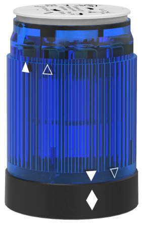 Pfannenberg BR 50 Series Blue Flashing Effect Signal Tower for Use with PY X-L-15, 230 V ac, LED Bulb, AC, IP54 [28250071070]; 460-306