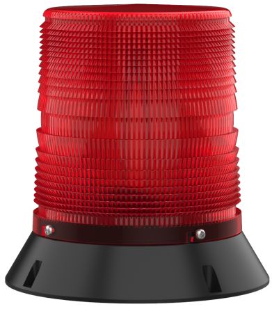 Pfannenberg PMF 2030 Series Red Flashing Beacon, 230 V ac, Direct Mount, Xenon Bulb, IP55 [21010105000]; 460-334