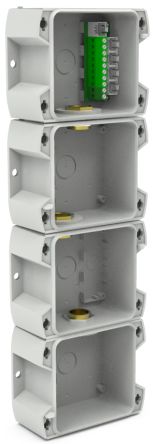 Pfannenberg PYRA Series None Base Unit, 4 Lights, Base Mount [21514004055]; 460-400