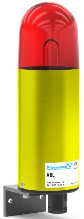 Pfannenberg ABS Series Red Flashing Effect Signal Tower for Use with ABS Series, 24 V dc, Xenon Bulb, DC, IP54 [21001805000]; 460-406