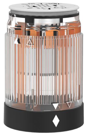 Pfannenberg BR 50 Series Clear Continuous lighting Effect Signal Tower for Use with PY L-MA, 12 → 230 V ac/dc, [28250040010]; 460-425