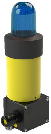 Pfannenberg CWB-ATEX Series Blue Flashing Beacon, 12 → 48 V dc, Bracket Mount, LED Bulb, IP66 [31006907000]; 460-826