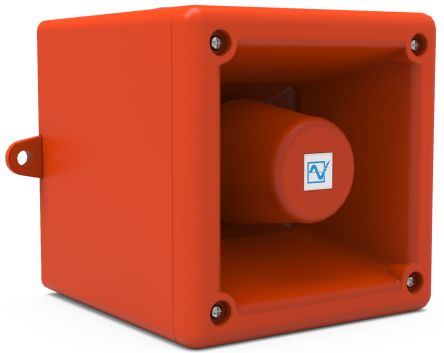 Pfannenberg IS-A105N Series Surface Mount Electronic Sounder, 24 V dc, 103dB at 1 m, IP66, DC, 49-Tone [32033800000]; 460-851