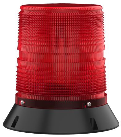 Pfannenberg PMF 2015-SIL Series Red Flashing Beacon, 230 V ac, Direct Mount / Bracket Mount, Xenon Bulb, IP55 [21007105601]; 460-889