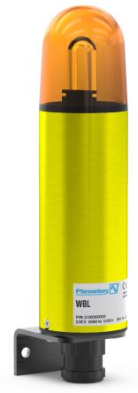 Pfannenberg WBL Series Amber Flashing Effect Signal Tower for Use with WBL, 230 V ac, Xenon Bulb, AC, IP54 [21003104000]; 460-894