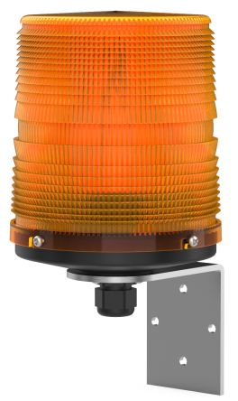 Pfannenberg PMF 2030 Series Amber Flashing Beacon, 230 V ac, Direct Mount, Xenon Bulb, IP55 [21010104000]; 460-921