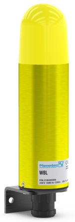 Pfannenberg WBL Series Yellow Flashing Effect Signal Tower for Use with WBL Series, 230 V ac, Xenon Bulb, AC, IP54 [21003103000]; 460-952