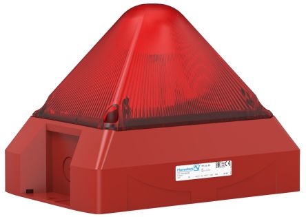 Pfannenberg PY X Series Red Beacon, 24 V ac, IP66, Free Mount [21561805000]; 460-991