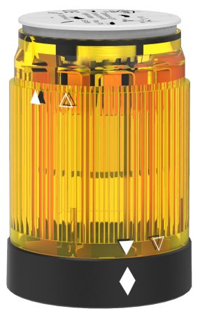 Pfannenberg BR 50 Series Yellow Flashing Effect Signal Tower for Use with PY X-L-15, 230 V ac, LED Bulb, AC, IP54 [28250071030]; 461-031