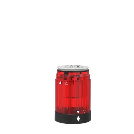 Pfannenberg BR 50 Series Red Continuous lighting Effect Signal Tower for Use with PA X, 24 V dc, LED Bulb, DC, IP54 [28250368050]; 461-055