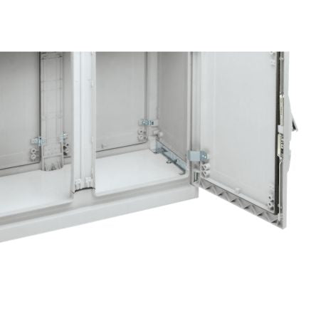 Schneider Electric PanelSeT Series RAL 7035 Polyester Reinforced with Fibreglass Gland Plate, 460mm W for Use with [NSYECPLAZ54G]; 466-486