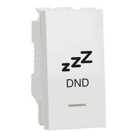 Schneider Electric 1 Way White Switch Mechanism Unica Series [NU310318SDND]; 466-499