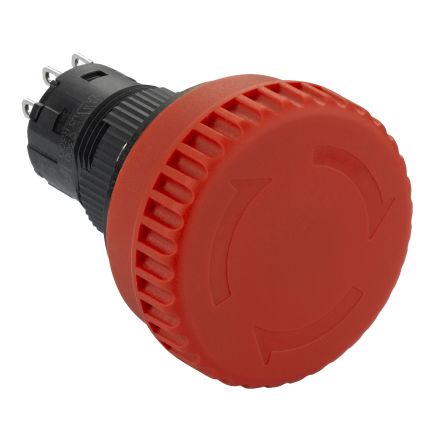 Schneider Electric Harmony Series Red Illuminated Pull to Release Push Button Head, 16mm Cutout, IP65 [XB6ETI523P]; 466-513