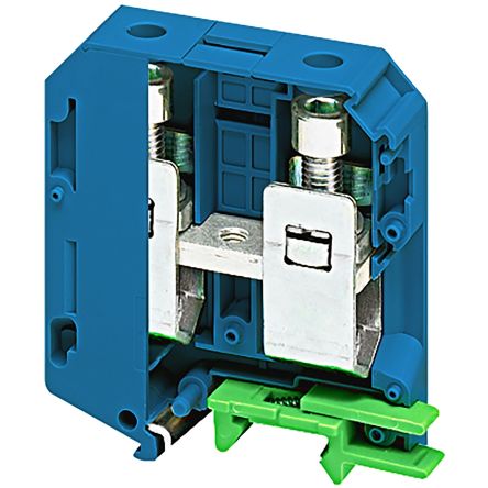 Schneider Electric NSYTRV702BL Linergy TR Series Blue, 70mm², 1-Level, Screw Termination [NSYTRV702BL]; 466-559