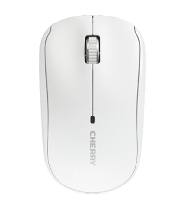 Cherry JW-T2200-0 3 Button Wireless Compact Mouse White [JW-T2200-0]; 466-590