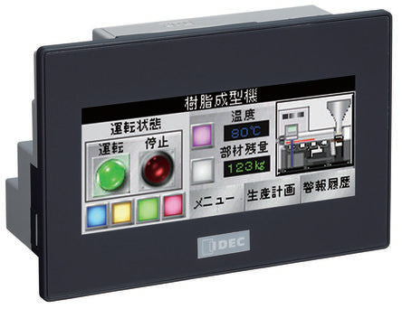 Idec FT1A-C14SA-B Series FT1A Touch Screen HMI - 3.8 in, TFT Display, 240 X100pixels [FT1A-C14SA-B]; 466-874
