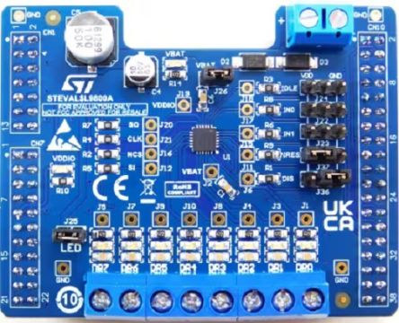 STMicroelectronics Multichannel Driver Evaluation Board Interface Development Tool STEVAL-L9800 [STEVAL-L9800]; 468-666