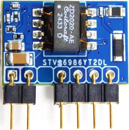 STMicroelectronics Isobuck Boost Converter Based Evaluation Board Buck Converter STEVAL-6986YT2DL [STEVAL-6986YT2DL]; 468-668