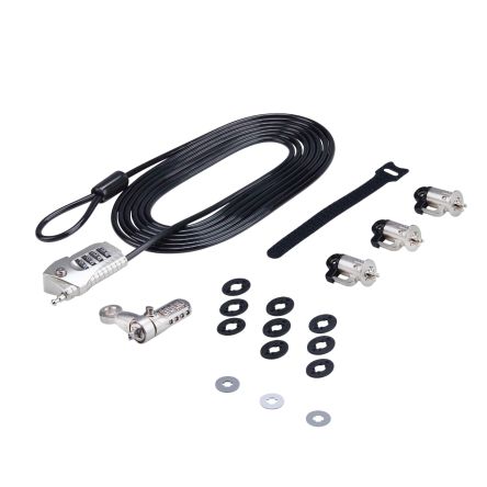 StarTech.com Laptop Lock for use with K-Slot devices [3M4-DESK-LOCKING-KIT]; 473-407