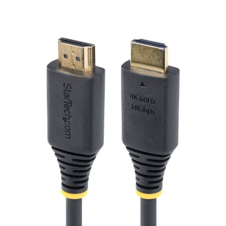 StarTech.comHDMI2 2.0, 300mm Male HDMI to Male HDMI High Speed 4K @ 60Hz [HDMI2-CABLE-4K60-30C]; 473-430