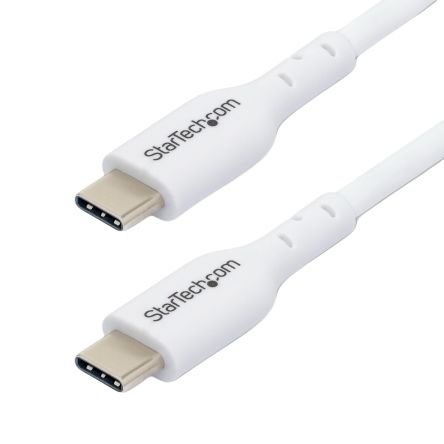 StarTech.com USB 2.0, Male USB C to Male USB C, 480Mbps, 3m [USB2CC3MWHE]; 473-452