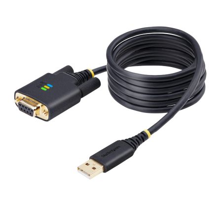 StarTech.com USB 2.0 USB A Male to Female USB Serial Cable Adapter [1P6FFCN-USB-SERIAL]; 473-476