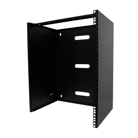 StarTech.com RACK Series Black 14U Steel Server Rack , with 2-Post Frame 50 x 35.5 x 32.5cm [RACK-14U-14-BRACKET]; 473-501