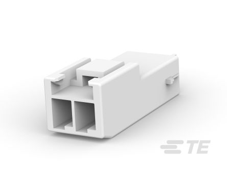 TE Connectivity, 5-1794 Female PCB Header, 3.96mm Pitch, 2 Way, 1 Row [5-179463-1]; 473-778
