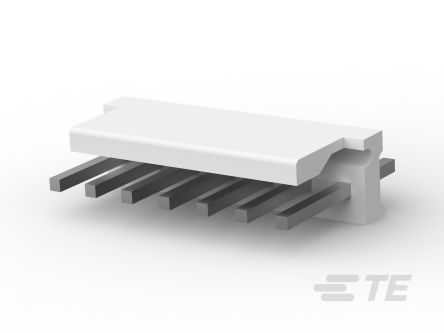 TE Connectivity MTA-156 Series Vertical Through Hole PCB Header, 7 Contact(s), 3.96 mm Pitch, 1 Row(s), Shrouded [644752-7]; 473-780