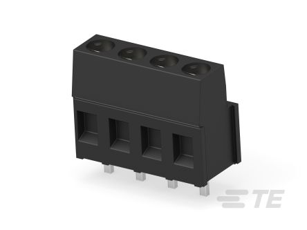 TE Connectivity Buchanan Series PCB Terminal Block, 18-Contact, 5.08mm Pitch, Board Mount, 1-Row, Through Hole [1-796949-8]; 473-822