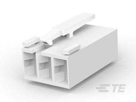 TE Connectivity, 5-1241 Female PCB Header, 5mm Pitch, 3 Way, 1 Row [5-1241961-8]; 473-829
