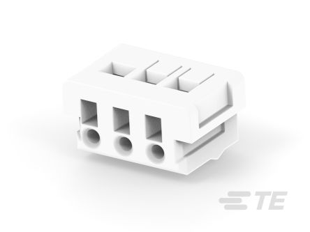 TE Connectivity AMP Series Straight Cable PCB Header, 3 Contact(s), 2 mm Pitch, 1 Row(s), Unshrouded [175778-3]; 473-842