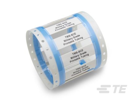 TE Connectivity TMS-SCE Cable Marker, Yellow, 1.7 – 4mm Cable, for Printable Tubing, 5332610001 [5332610001]; 473-935