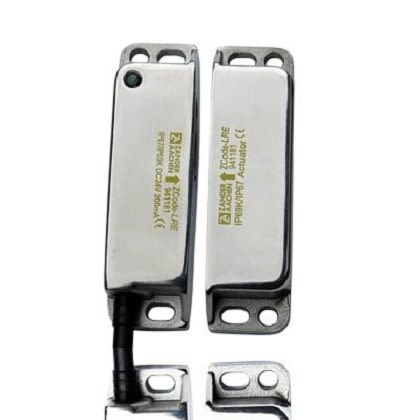 ZANDER AACHEN ZCode Series 2 x M4 Bolts RFID Non-Contact Safety Switch, 24V dc, Stainless Steel Housing, NO/2NC, M12 [941180]; 475-682