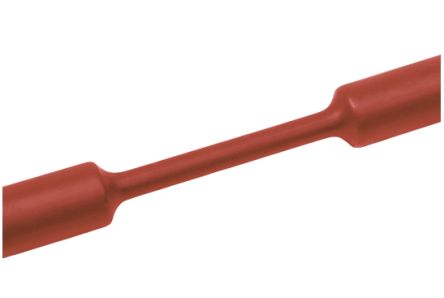 HellermannTyton Heat Shrink Tubing, Red 24mm Sleeve Dia. x 30m Length 3:1 Ratio, TF31 Series [333-32402]; 475-720